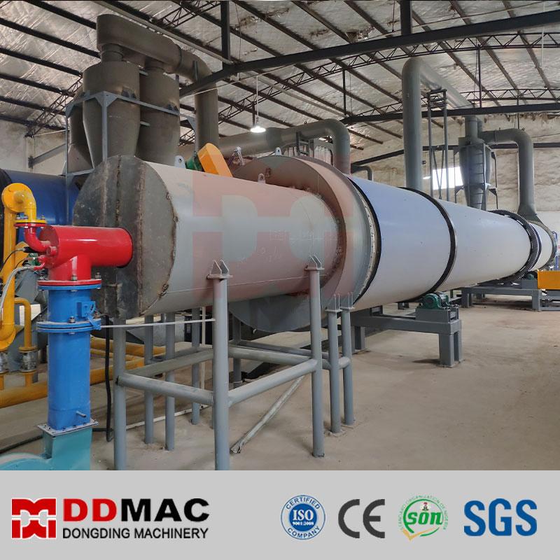 Hocheffizienter Mineralpulver-Trockner Gips-Erzpulver-Rotary-Trockner zum Verkauf