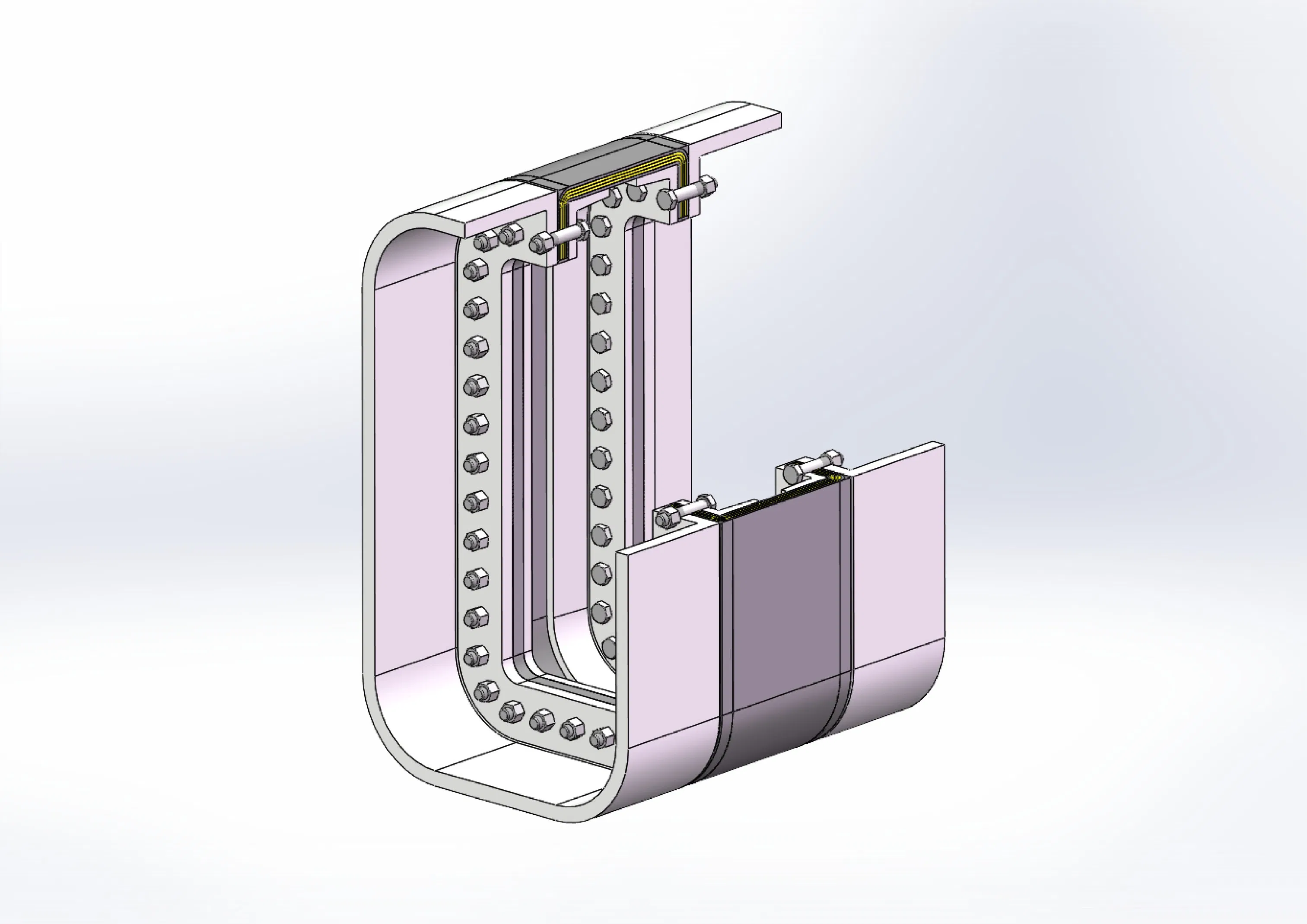 Internal Flange Type, 'u'-Shaped Joint Expansion Joint