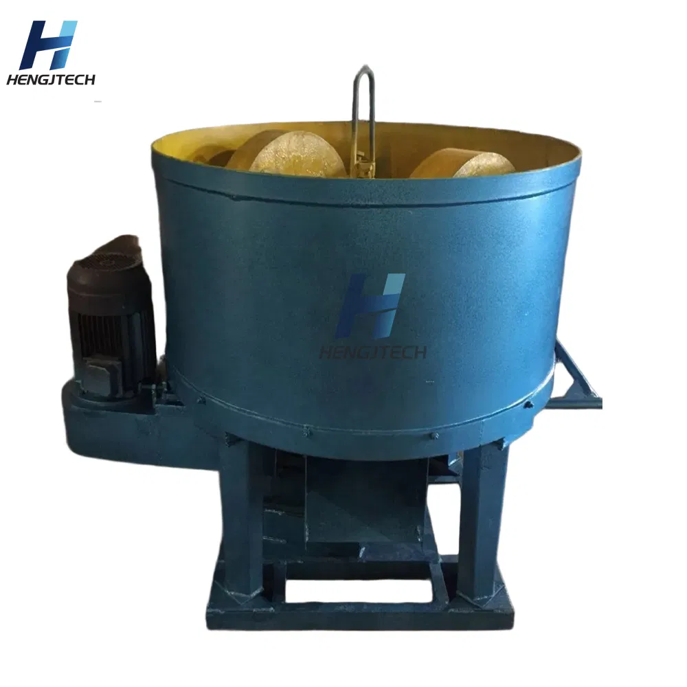 Foundry Continuous High Efficiency Double Wheel Roller Sand Mixer for Clay Green Sand Preparation