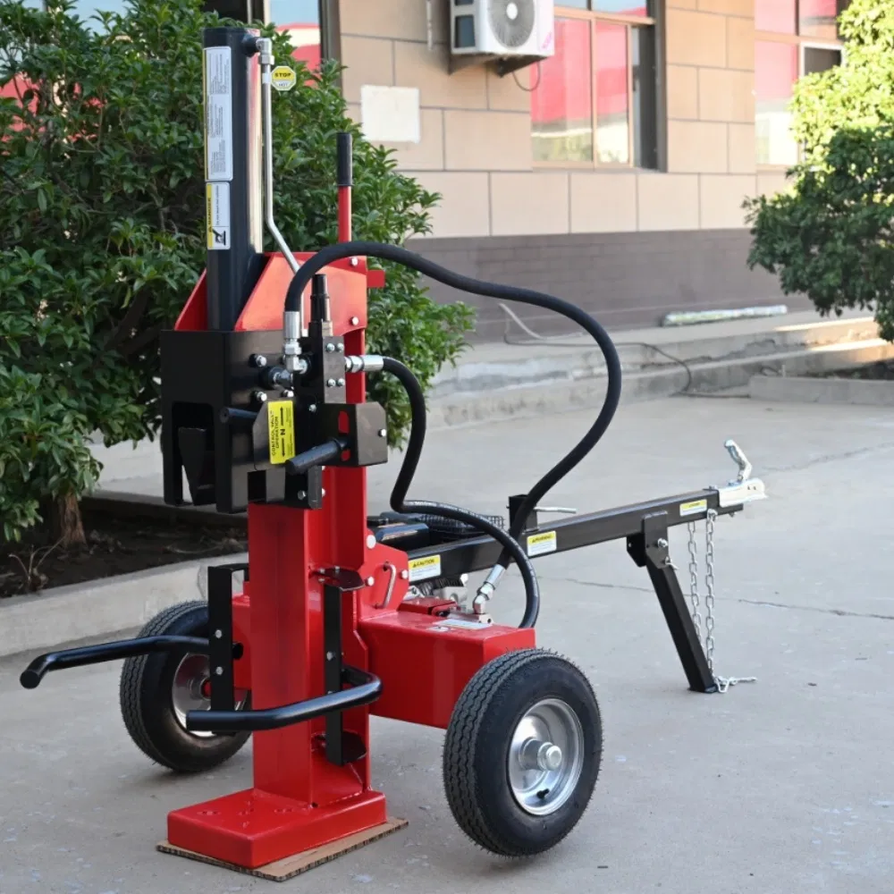 Kndmax 14GPM Spaccalegna Industriale a Benzina Cinetica Rapida 25T