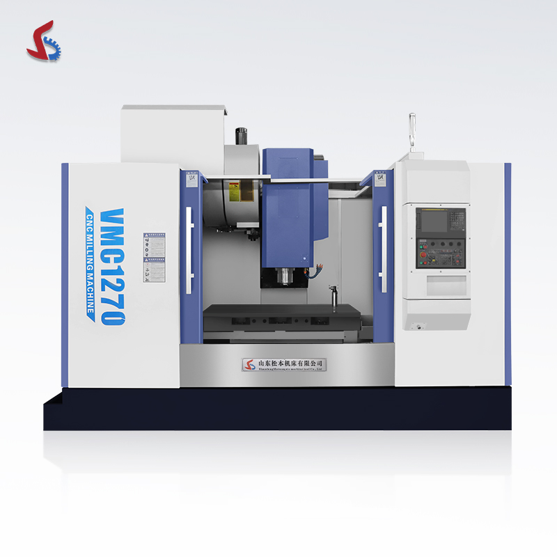 Vmc1270 Тяжелый Вертикальный Cnc Фрезерный Станок Обрабатывающий Центр Прочный Эффективный