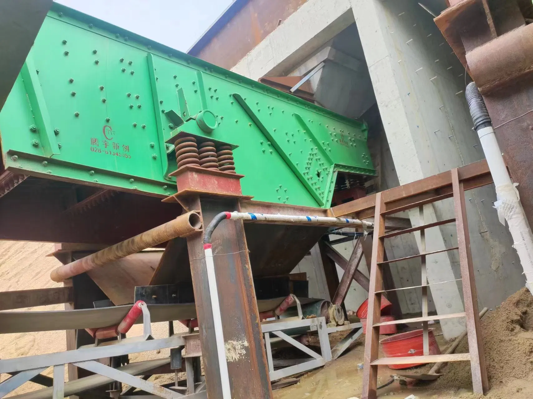 Relaxation Sieve Flip-Flow Screen Vibrating Double-Deck Dry Sift Manufacturing Processing Machinery