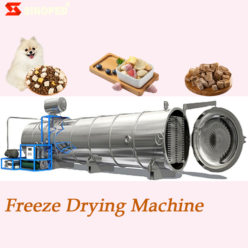 Vacuum Freeze Drying Machine for Fruit Vegetable Meat Pet Food