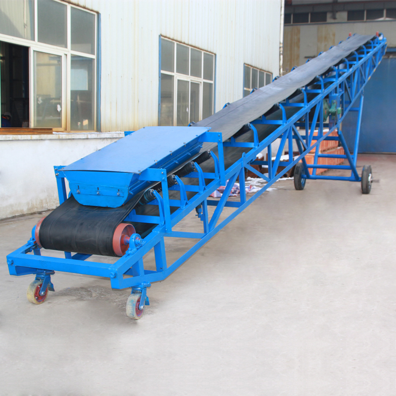 High Capacity Portable Mobile Belt Conveyor for Grain