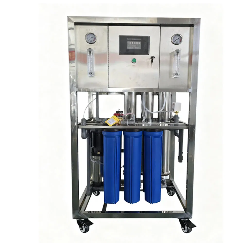 Water Filter System RO Water Purifier Membrane System Stainless Steel 1000L/H Mobile