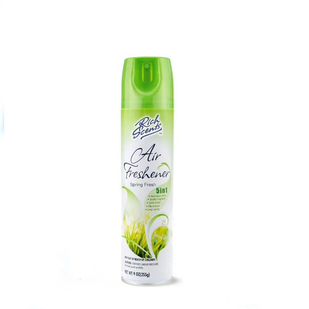 Désodorisant en aérosol personnalisé de 300 ml