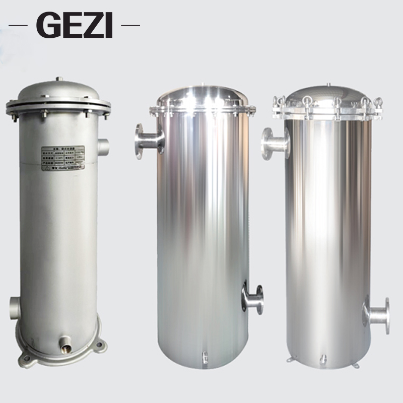 SS304 316L PLC Industrial Filter Cartridge Housing for Food Shop