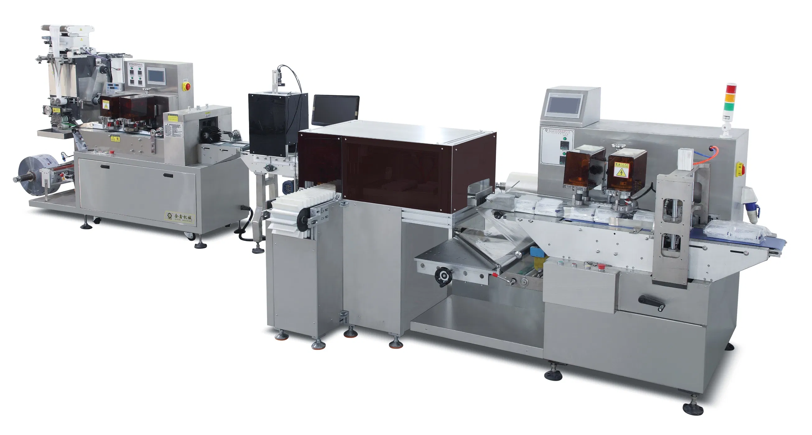 Wet Wipes Secondary Packaging Machine Middle Charter Machine