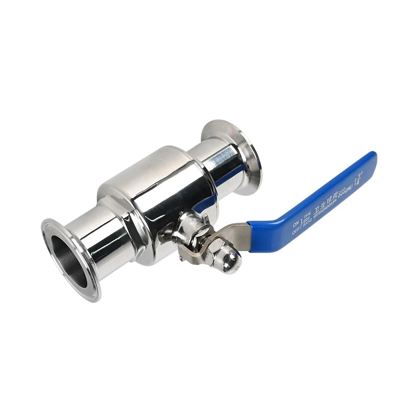 Triclamp Ball Valve Sanitary Stainless Steel Small Body