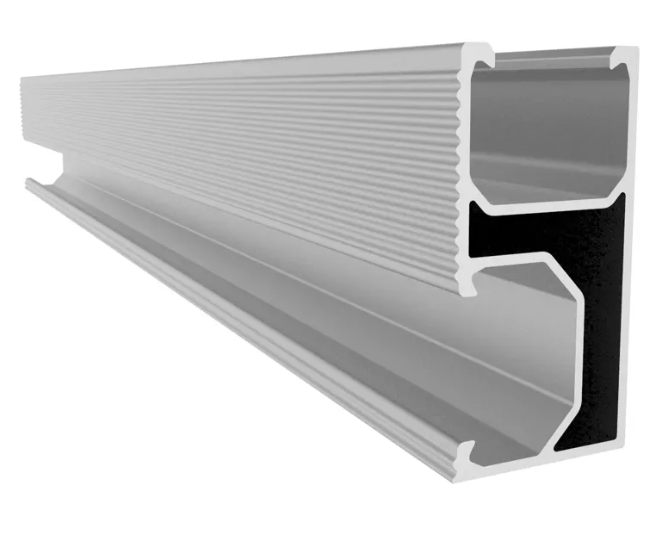 OEM Length Solar Aluminum Rail System Solar Rail Roof Mount