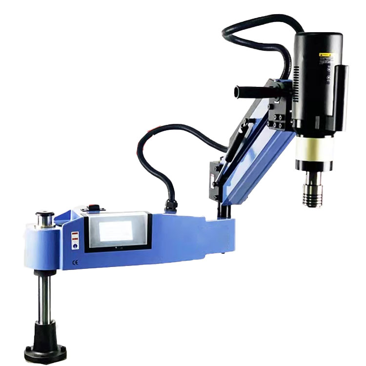 Electric Tapping Machine M4-M24 Swing Flexible Arm Servo Motor Automatic Nut Pipe Smart Tapping Machine