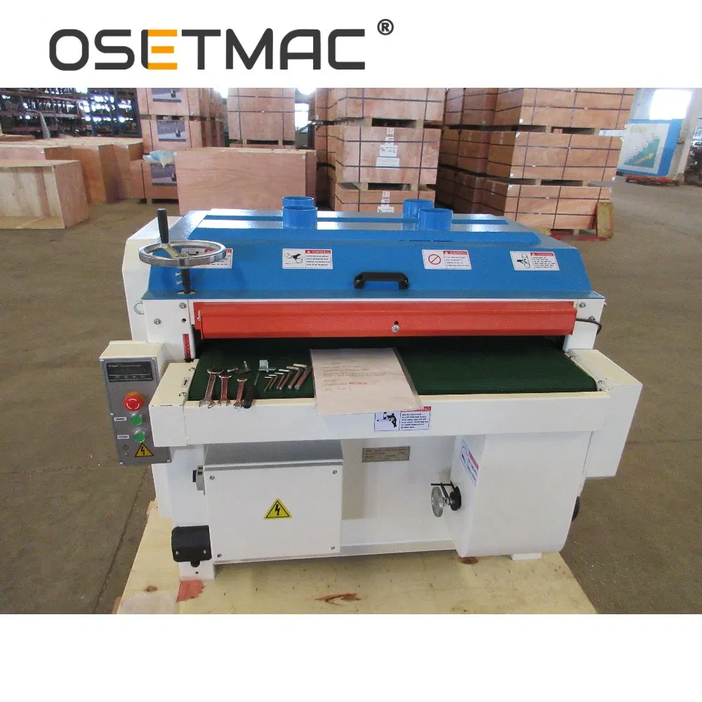 Heavy-Duty Drum Sander for Wide-Board Surface Leveling with UL Certification