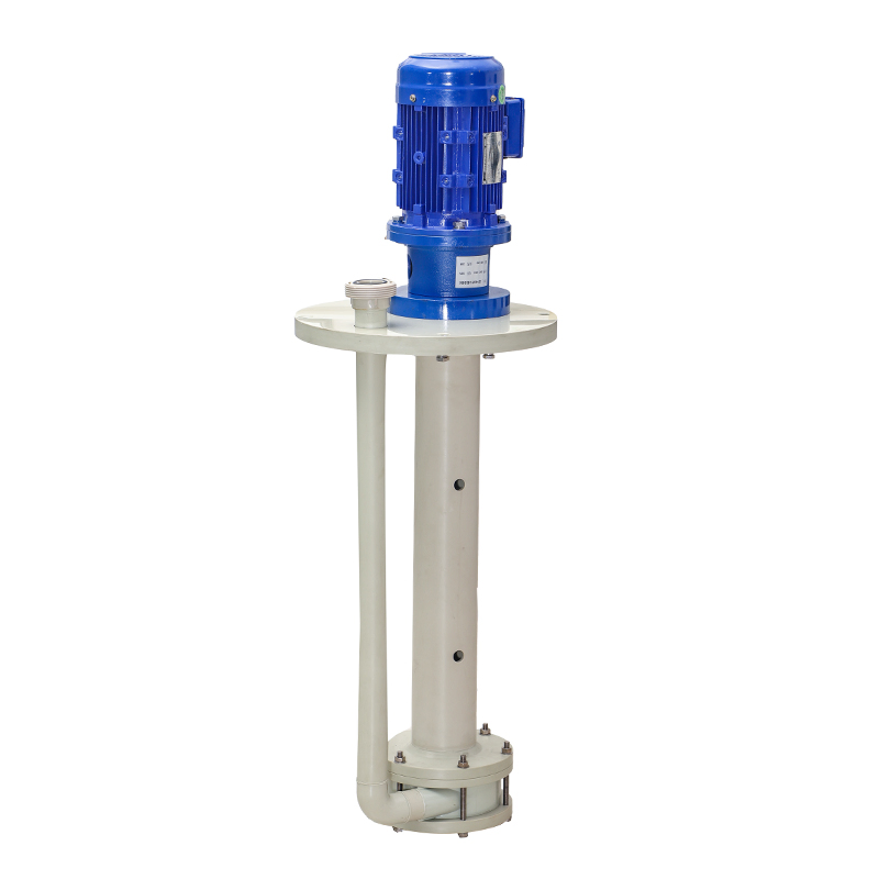 Pph PVDF Corrosion-Resistant Long Shaft Vertical Submersible Pump
