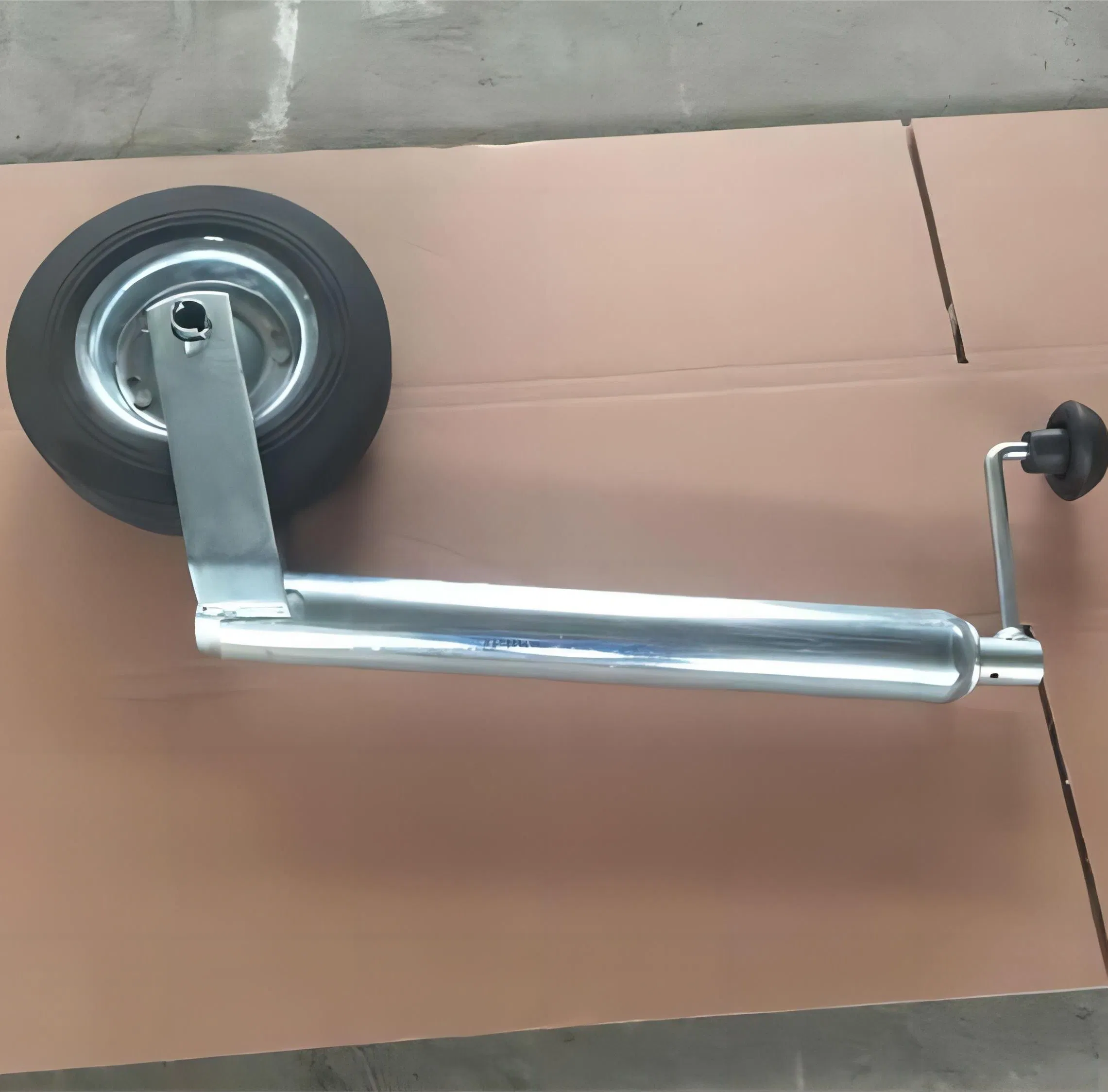 Powder Coated Black or Galvanized Yacht Trailer Jet Ski Trailer Inflatable Boat Trailer Lifting Jack