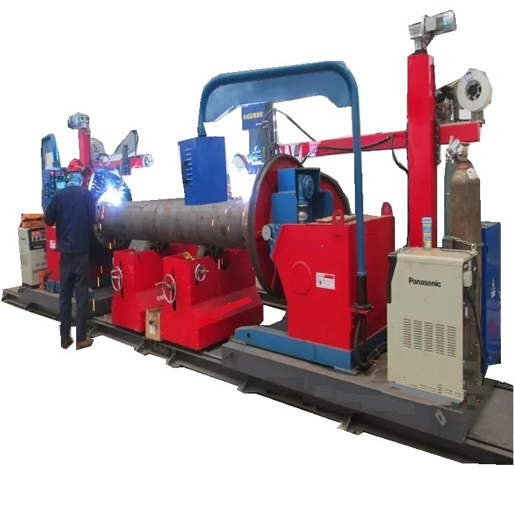 Estación de trabajo automática de soldadura de tubos en voladizo, máquina de soldadura MIG para tubos, equipo de construcción para soldadura de bridas y tubos, soldador de tuberías de taller