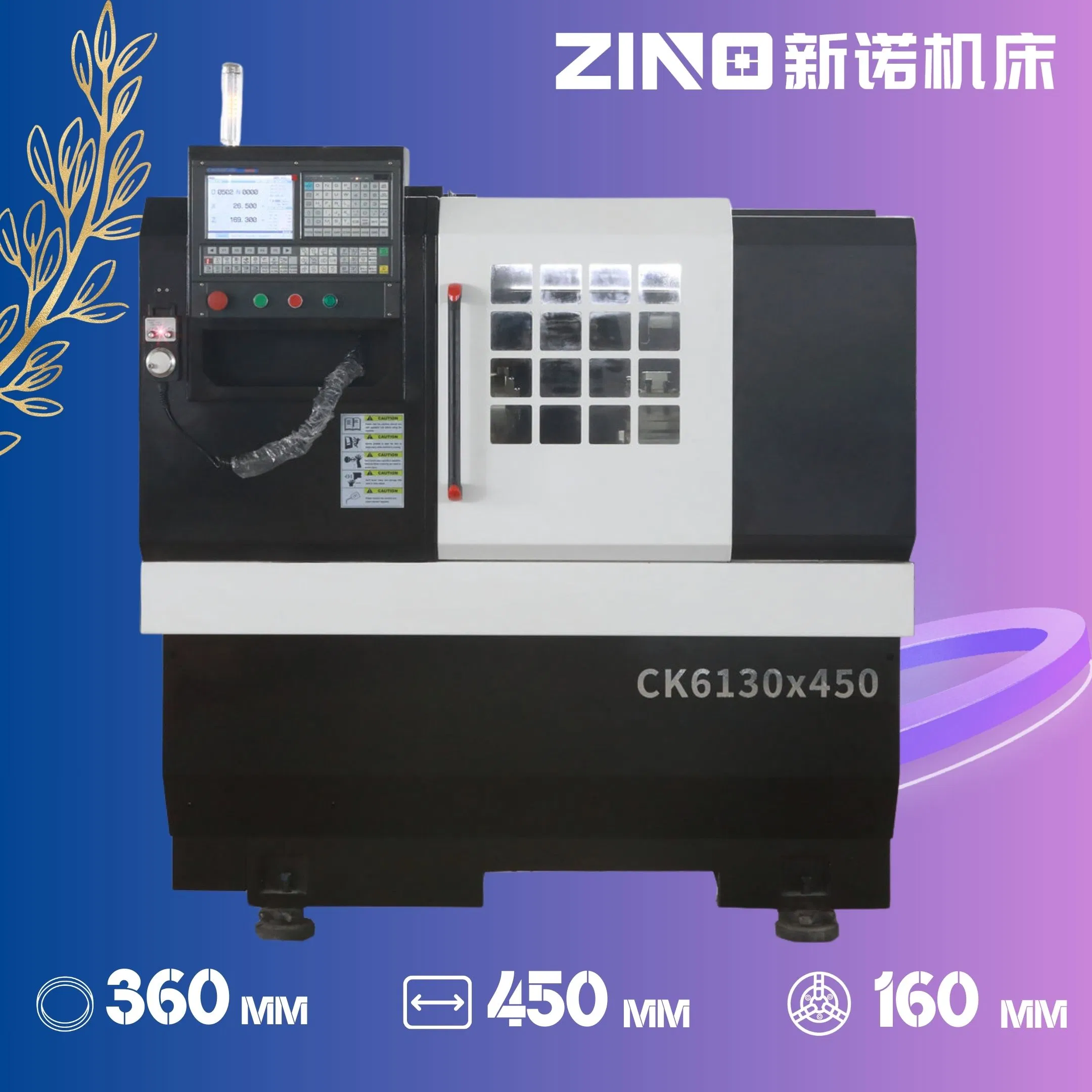 Ck6130 Flat Bed CNC Lathe