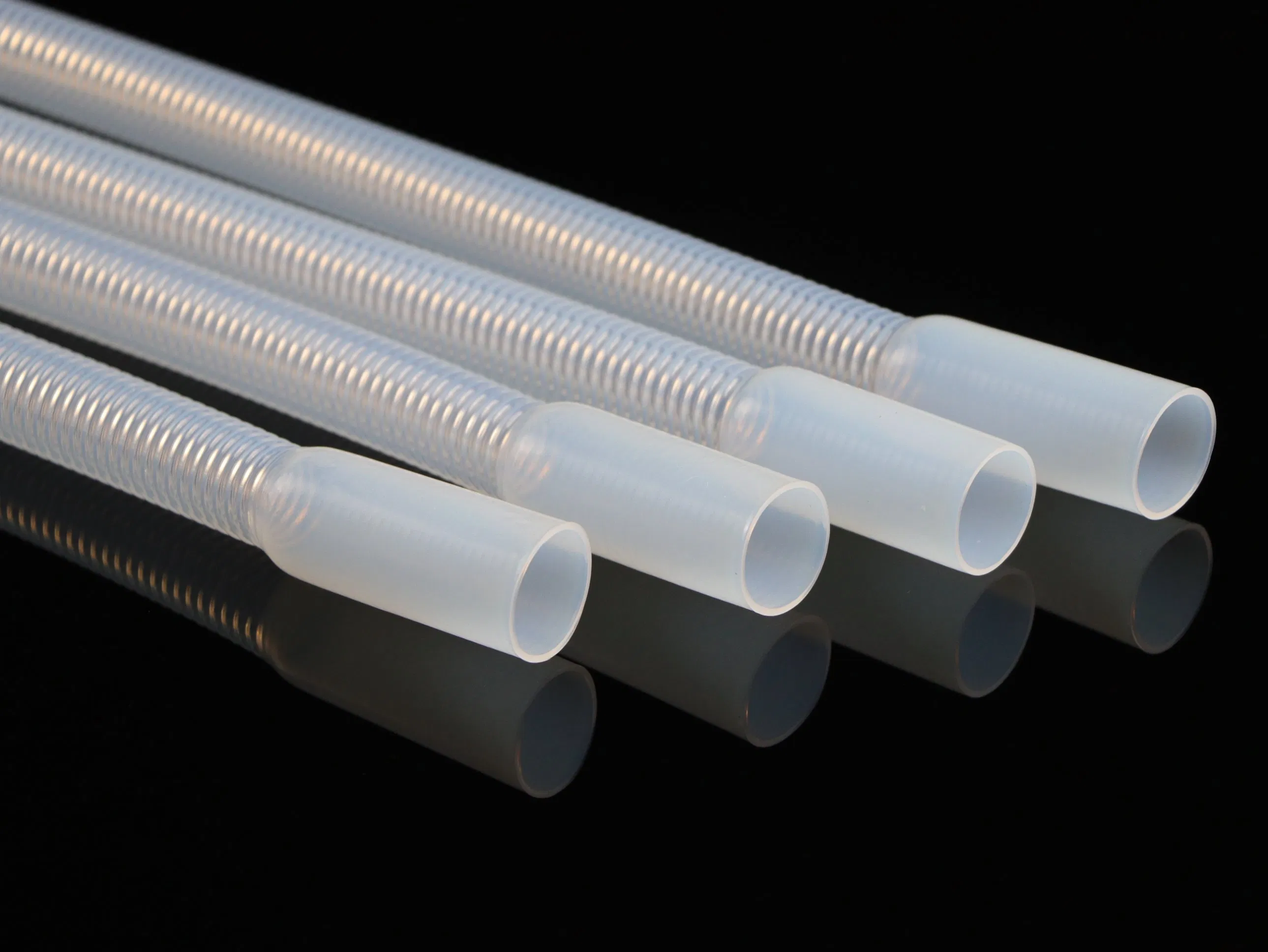 High Temperature Resistant PTFE Hose with Smooth Cuff for Liquid Cooling Equipment