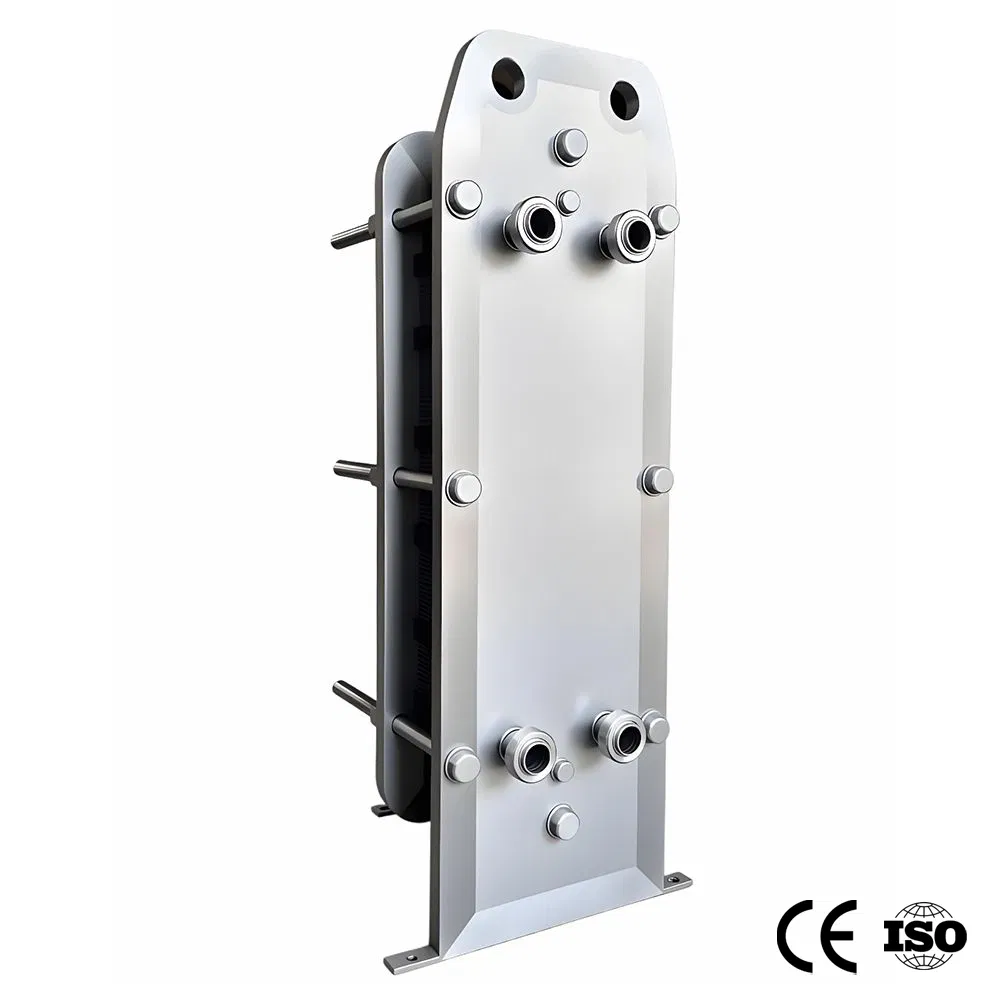 Food Grade Beer/Milk/Beverages/Pasteurization/Pharmaceutical Industry Heating and Cooling All Stainless Steel China Factory Customized Plate Heat Exchanger