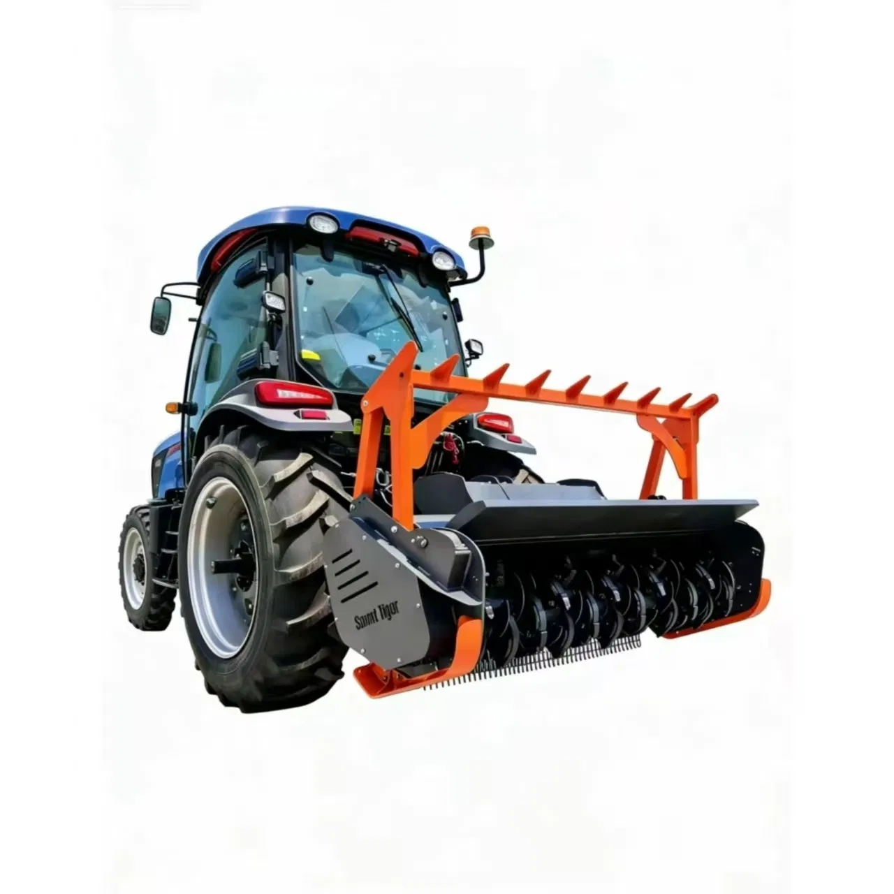 High Efficiency Hydraulic Skid Steer Forestry Mulcher for Land Clearing Management