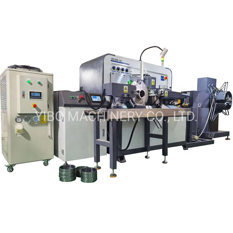 Máquina totalmente automática para el bobinado de núcleos toroidales de acero al silicio para transformadores