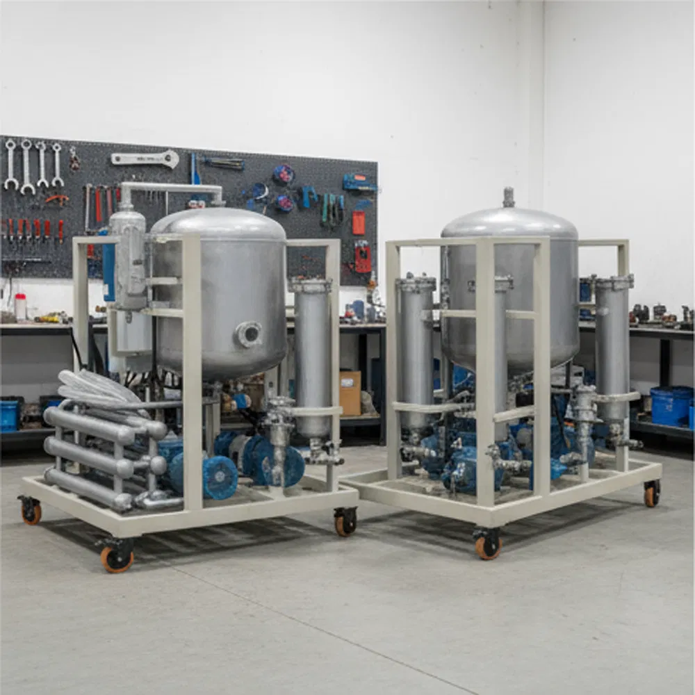 Phosphate Ester Fire-Resistant Vacuum Oil Purifier Oil Filter Machine