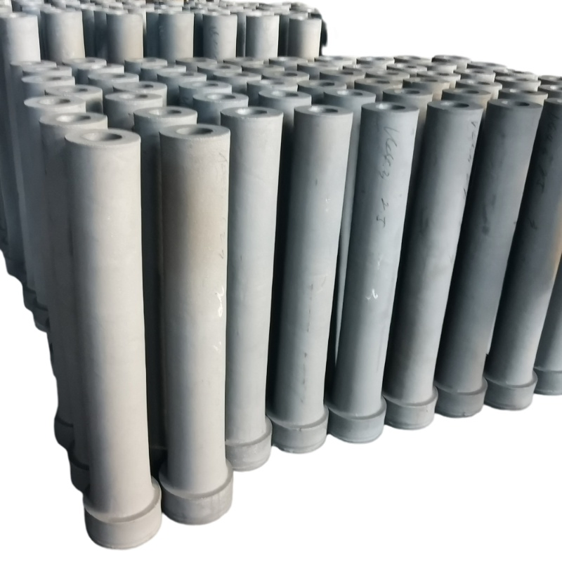Silicon Carbide Graphite Ladle Shrouds per la Produzione dell'Acciaio
