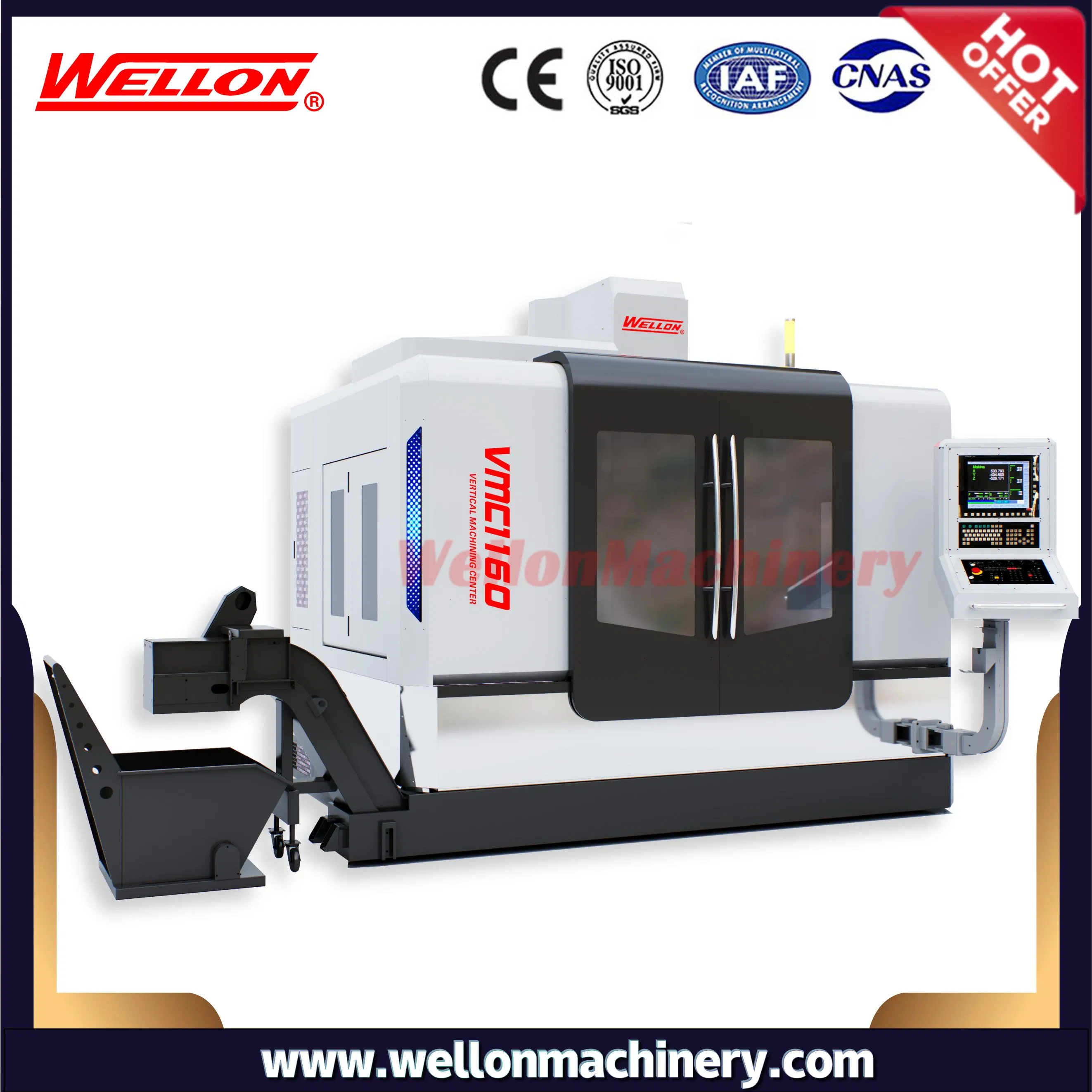 5-Axis CNC Vertical Machining Center VMC1160 CNC Milling Machine