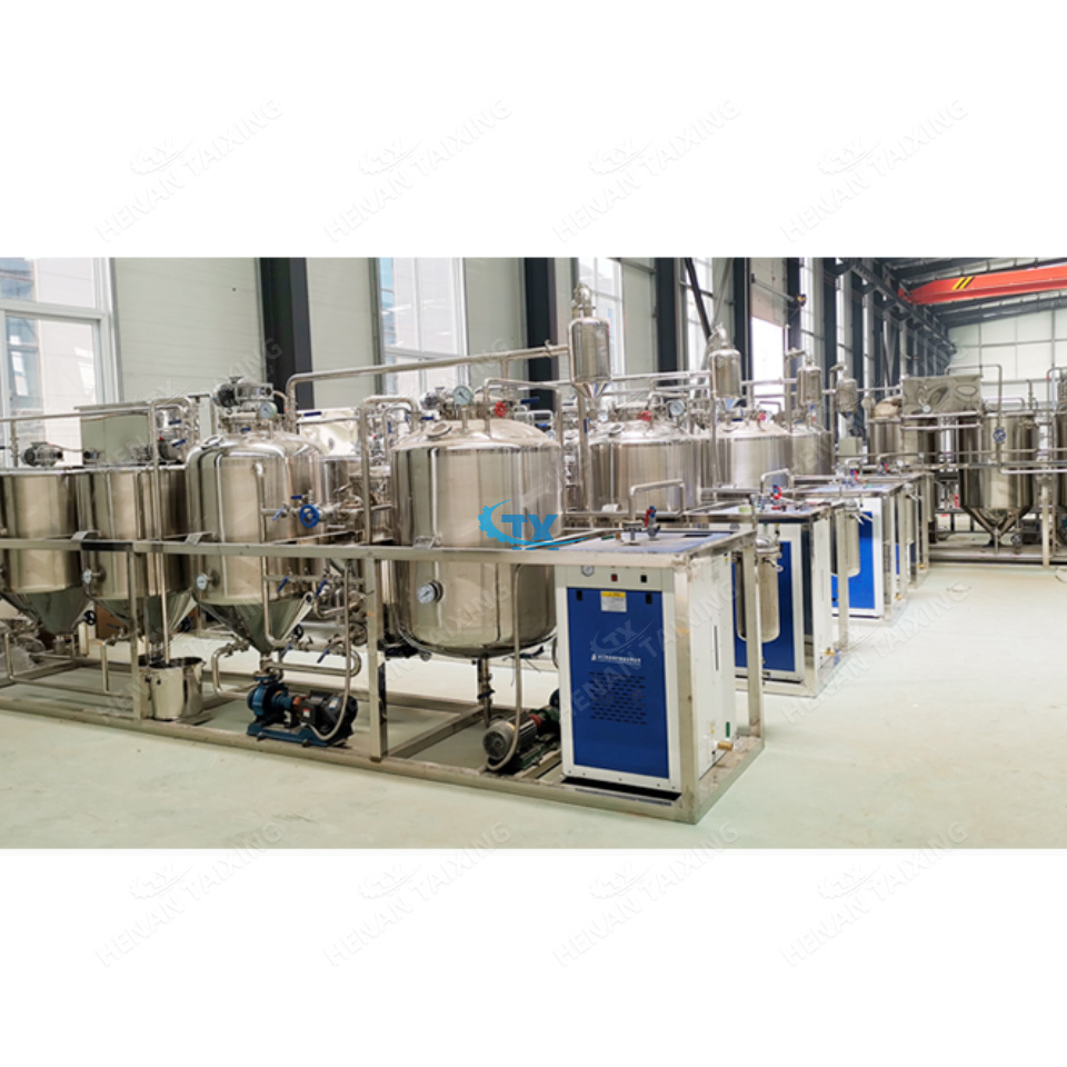 Mini Crude Oil Refining Machine Equipment for Sunflower Oil Refining