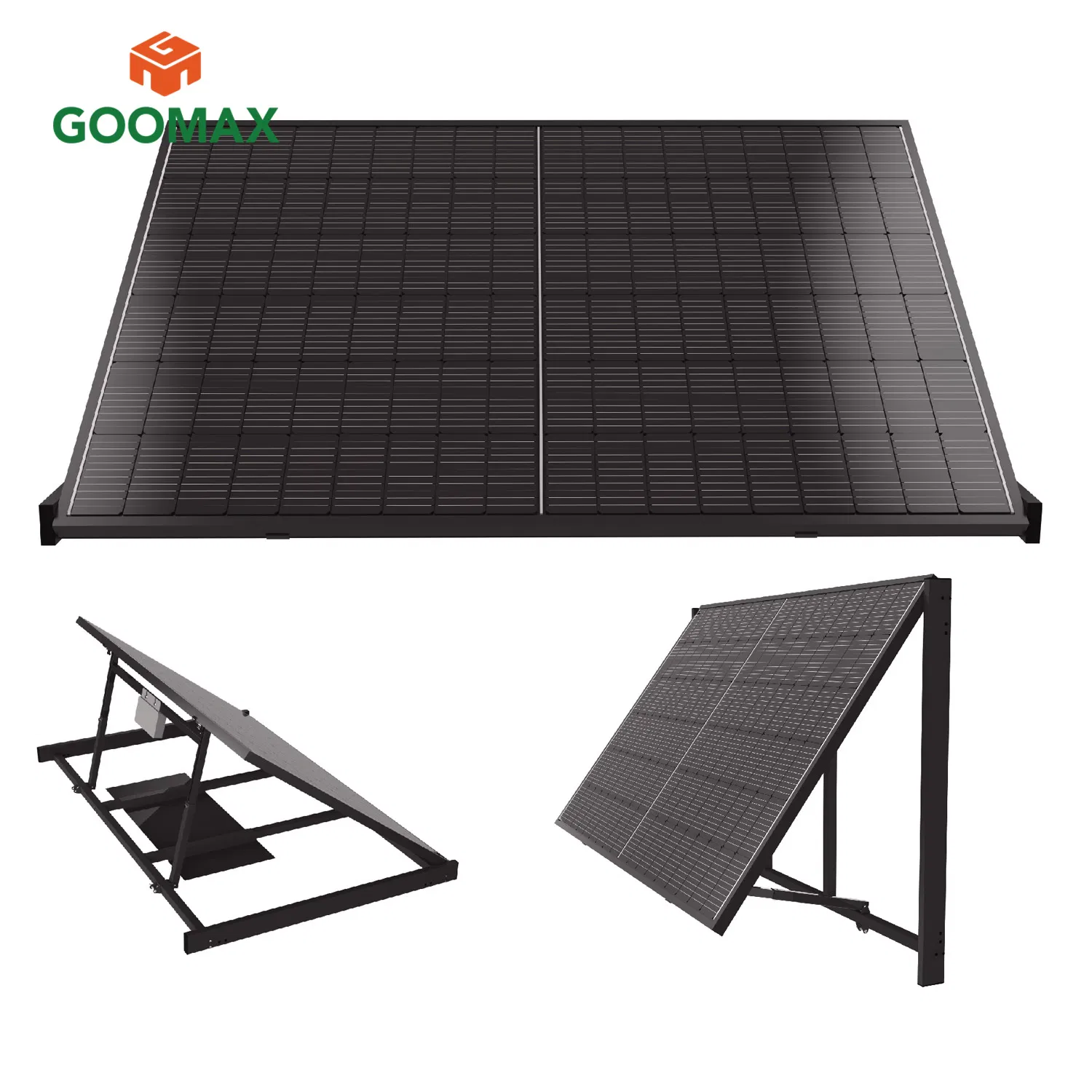 Goomax Mounting Structure Flat Roof Portable Mobile PV System