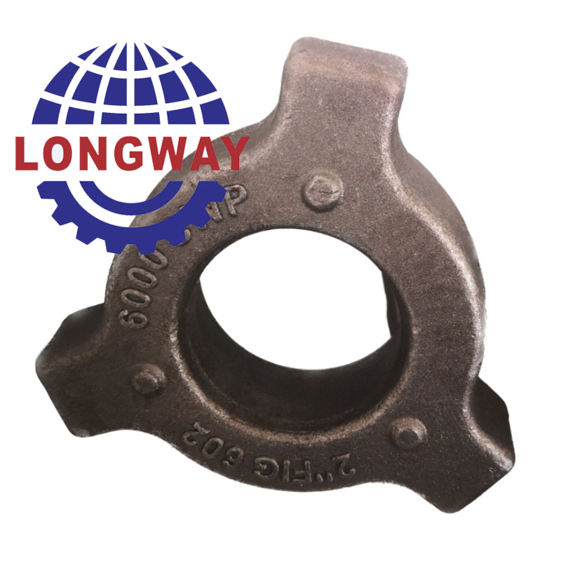 Casting Foundry Investment Casting Parts Hammer Union Threaded Cast Steel for Engineering Machinery Parts