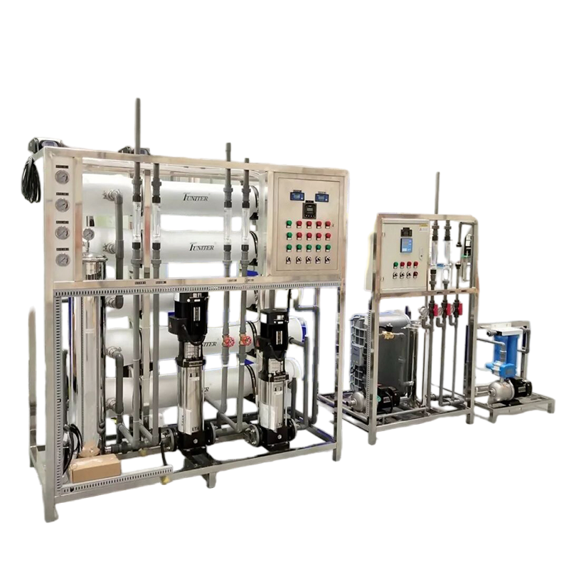 Two Tons Per Hour Premium Ultrapure Water Treatment Solution Water Purifier