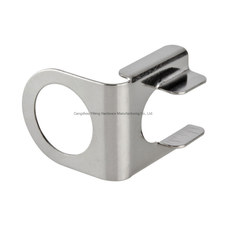 Traitement de tôle sur mesure Pièce estampée de support métallique structurel