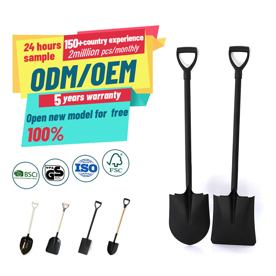 Open New Model for Free Outdoor Garden Construction Shovel with Handle