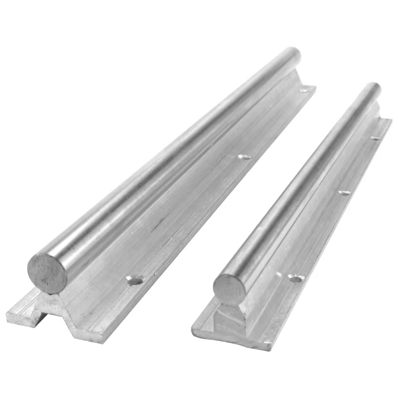 Precision Aluminum Linear Guide SBR20LUU SBR25LUU SBR30LUU CNC Round Linear Guide Rail Aluminium Alloy Linear Guide Block