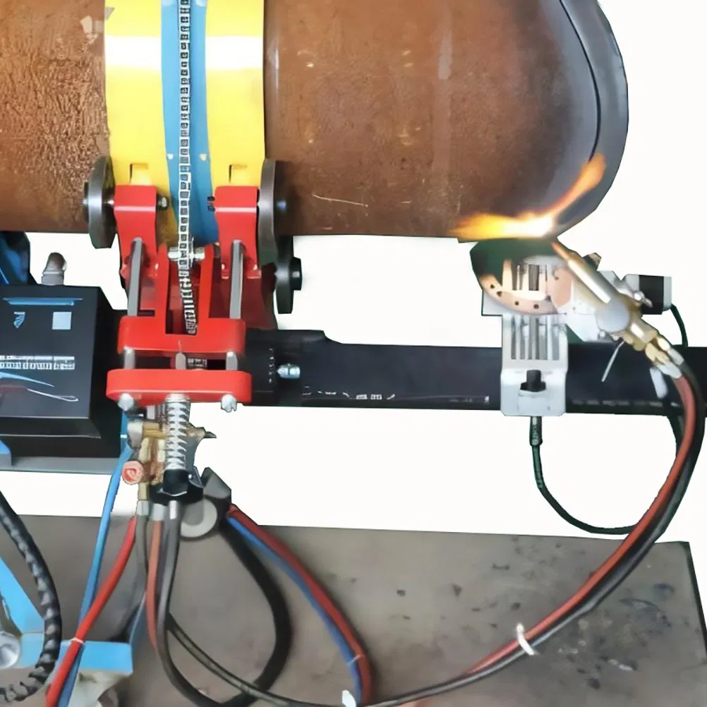 Portable CNC Automatic Pipe Tube Plasma Cutting and Beveling Machine, Pipeline Cutter, Plasma Pipe Cutting Machine, High Efficiency Pipeline Flame Beveling Machine