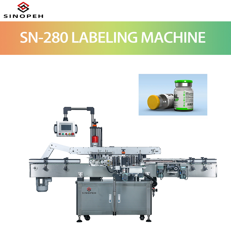 Precision High-Speed Automatic Industrial Labeling Machine for Bottles Jars