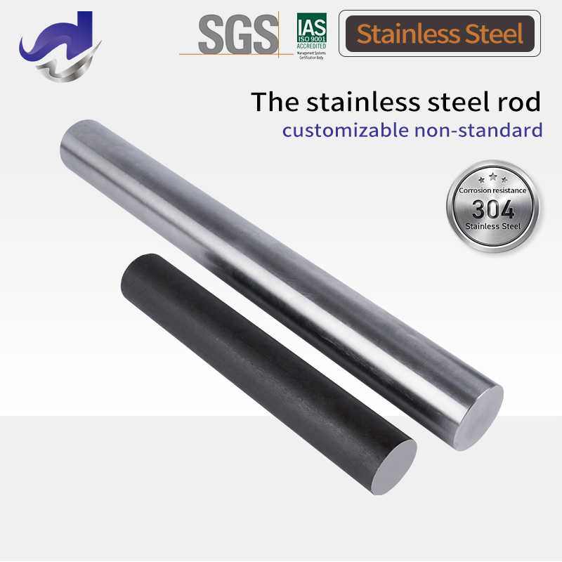 Barra Tonda in Acciaio Legato Inossidabile SUS 304 316 409 AISI Laminata a Freddo Brillante