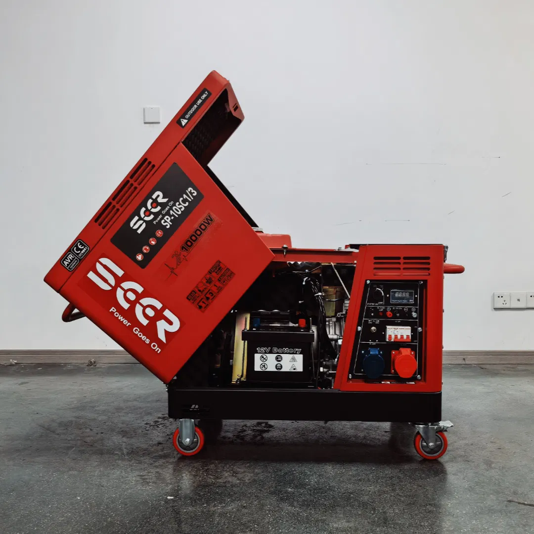 6kw 8kw 10kw Silent Portable Diesel Generator for Home Backup Power