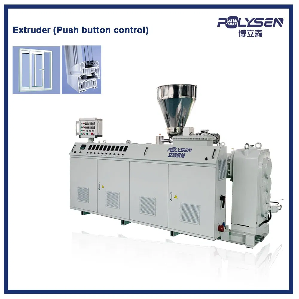PLC PVC Controller Production Line Profile Window Extrusion Machine Line
