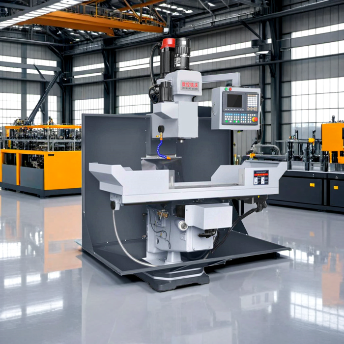 Fraiseuse verticale CNC de précision pour la fabrication métallique