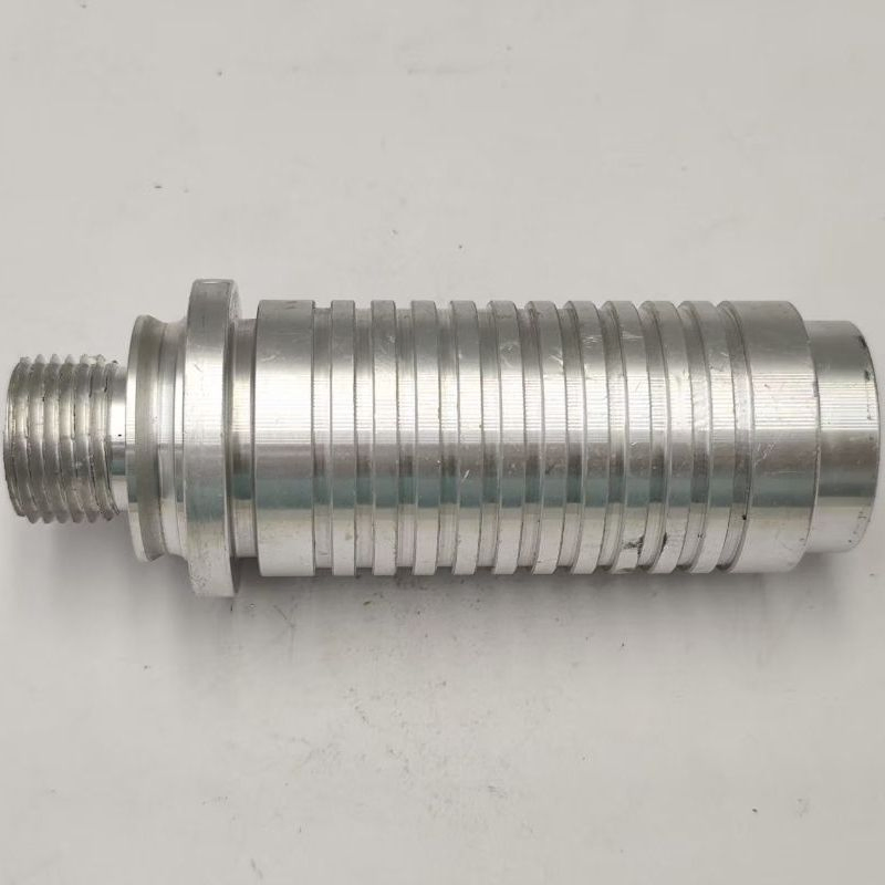 Custom 5-Axis CNC Machining of Aluminum Spiral Parts with Anodizing Service