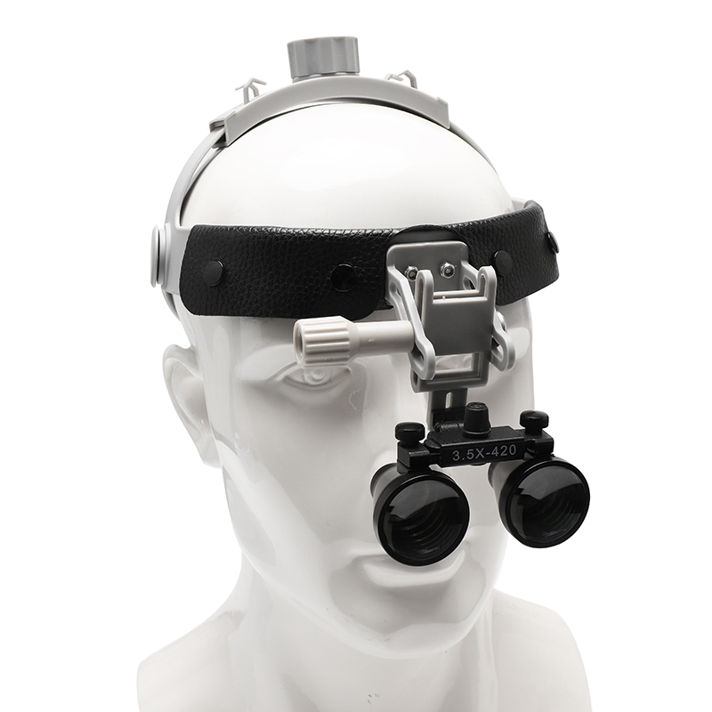 3.5X Surgery Surgical Magnifers Binocular Dental Loupes with Headband