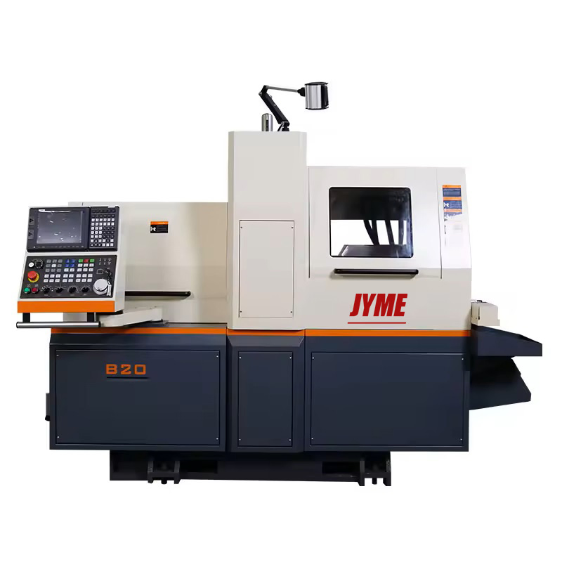 Máquina de torno CNC de 5 ejes B20 Torno CNC tipo suizo de doble husillo para pasador