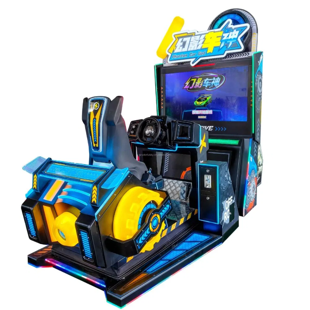 Máquina de carreras arcade Drive Power Plus para parque infantil