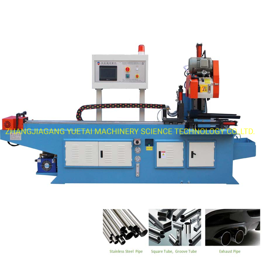 YT 425CNC Automatic Steel Tube Pipe Cutting Machine