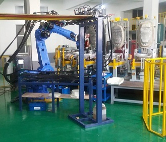 Continuous Robot Pouring PU or Polyurethane Foam Production Line
