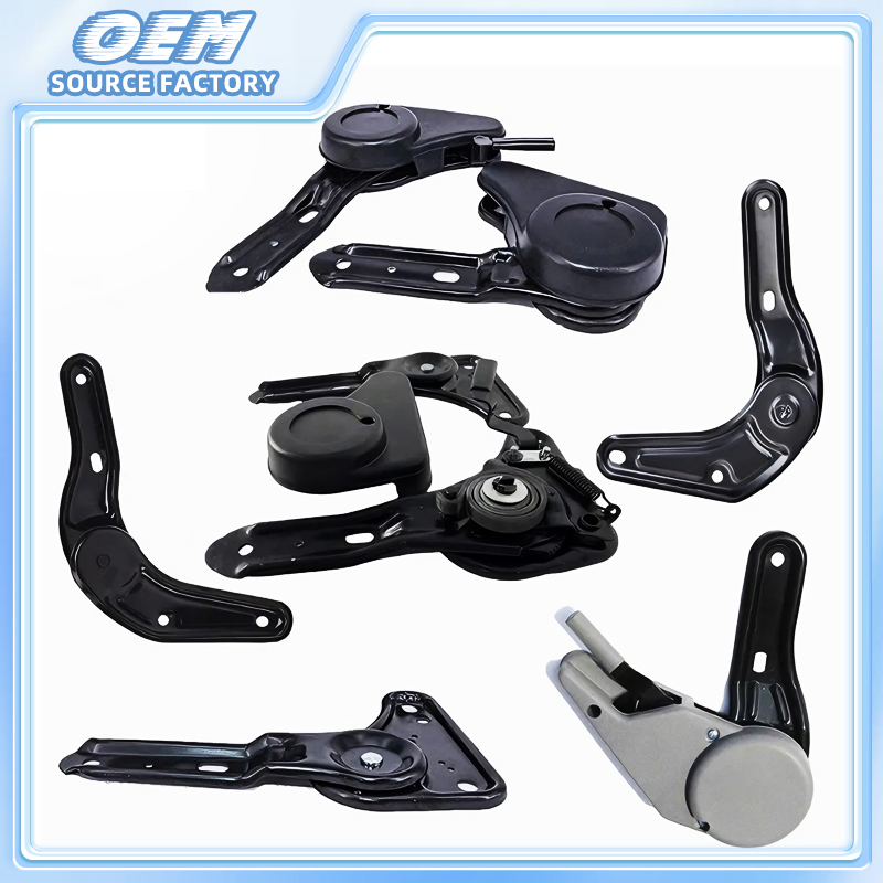 Asiento reclinable de acero personalizado para automóvil, ajustador de asiento de auto con mecanismo de bloqueo para auto/camión/autobús/carreras/SUV furgoneta