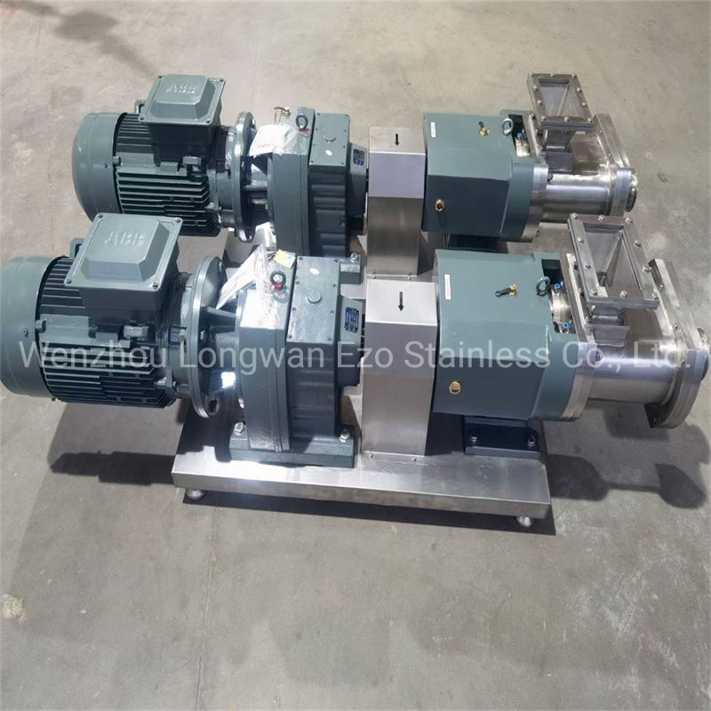 Stainless Steel Sanitary Grade Stepless Speed Regulating Rotary Lobe Pump/Three-Blade Pump