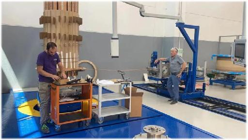 20t Vertical Winding Machine Underground Chamber Type