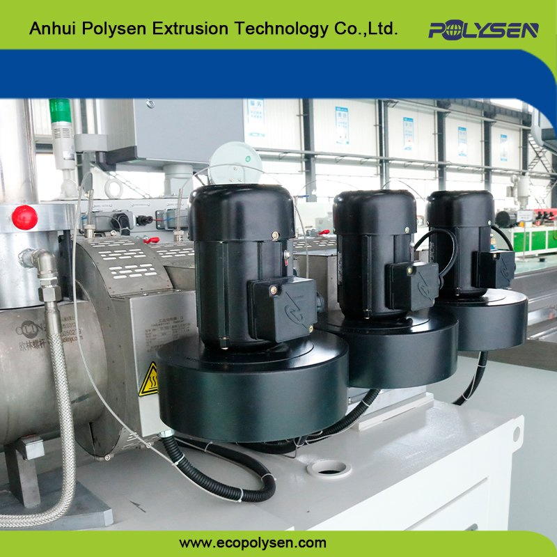 Manufacturing UPVC Profile Extrusion Window Profile Production Line